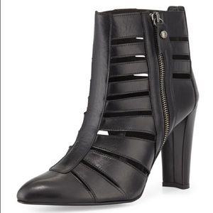 STUART WEITZMAN Airliner Cutout Booties